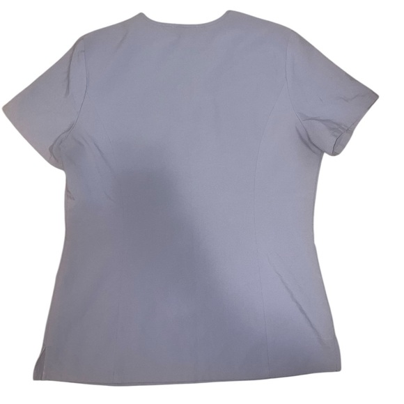 EUC Figs Technical Collection Catarina One Pocket Scrub Top Vapor Blue M - Picture 9 of 9